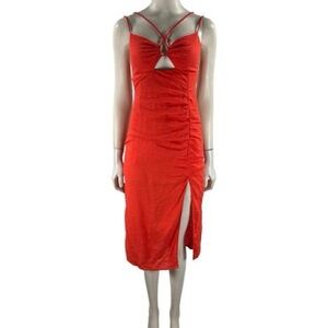 KATE MIDI DRESS CORAL